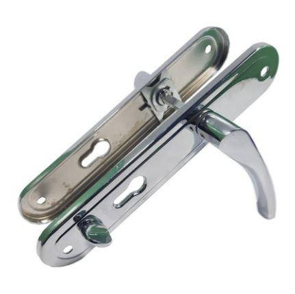 

Комплект ручек на планке с задвижкой и ночником к замку APECS T-0523-C-CR-L (T5D L) левосторонний Т5Д Л., Хром