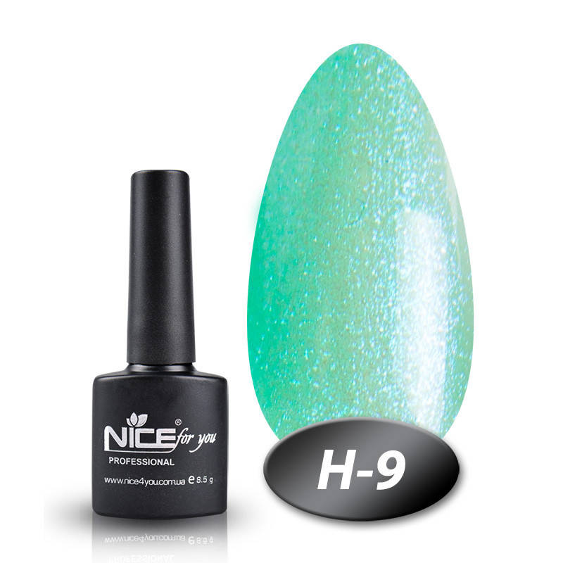 

Гель лак Nice for you Н-09 яркая бирюза 8,5 мл