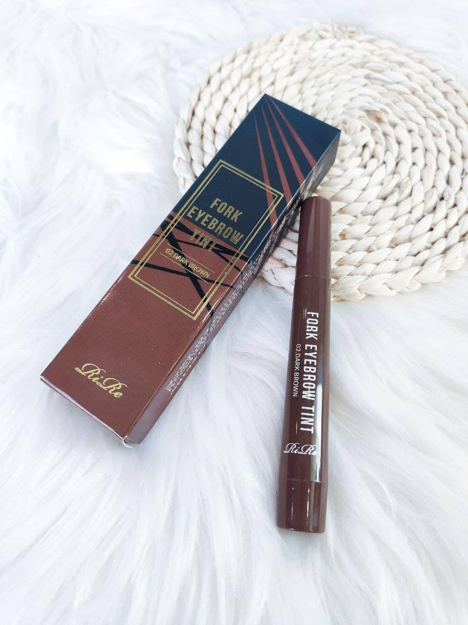 

Тинт для бровей темно коричневый RiRe Fork Eyebrow Tint 02 2 гр
