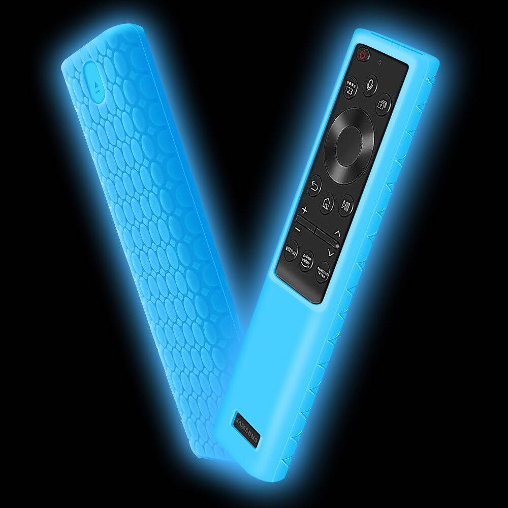 

Чехол на пульт Samsung QLED TV BN59-01311 BN59-01265A BN59-01357 BN59-01363A Glow Blue, Синий