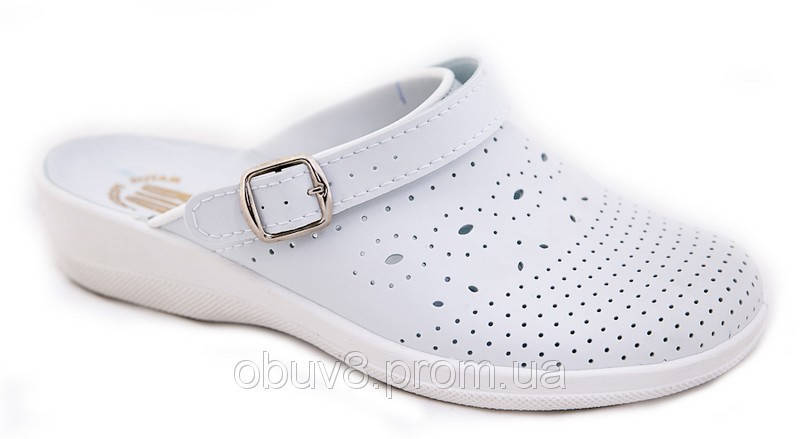 

Сабо женские белые медицинские рабочая обувь розница, Белый