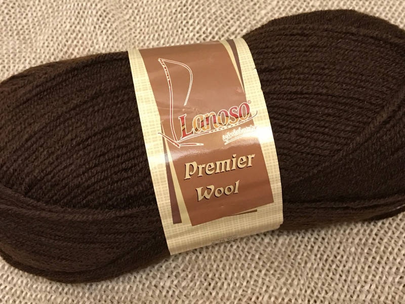 

Пряжа Premier Wool-992, Коричневый