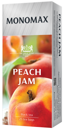 

Чай черный «Персиковый джем» Мономах Peach Jam 25 пакетиков