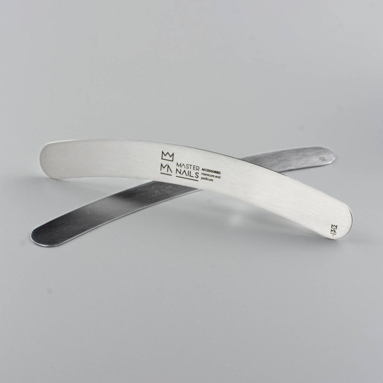 

Пилочка для маникюра Банан 155х18 мм металлическая основа для мастеров маникюра