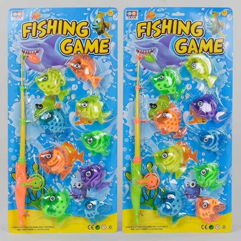 

Рыбалка 325 А-105 (72/2) магнитная, 9 рыбок, 2 вида, на листе