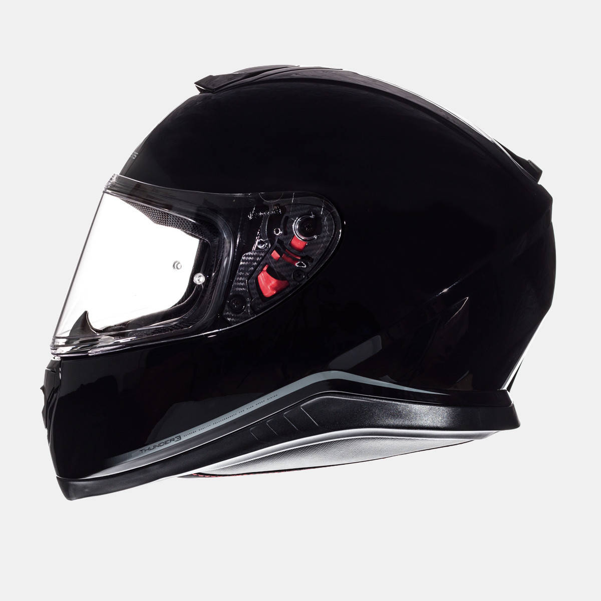 

Шлем интегральный MT THUNDER 3 SV SOLID, черный глянец, размер , MT105500024