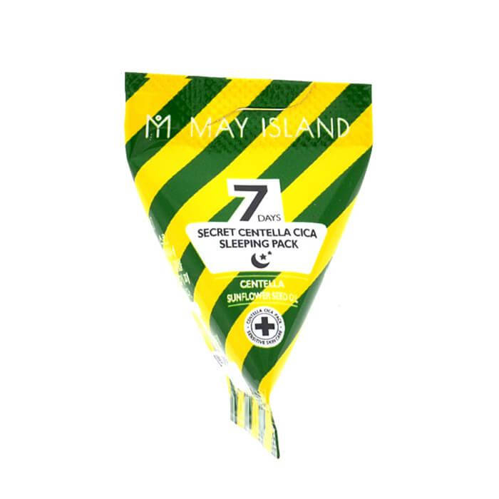

Ночная успокаивающая маска с центеллой May Island 7 Days Secret Centella Cica Sleeping Pack, 5г