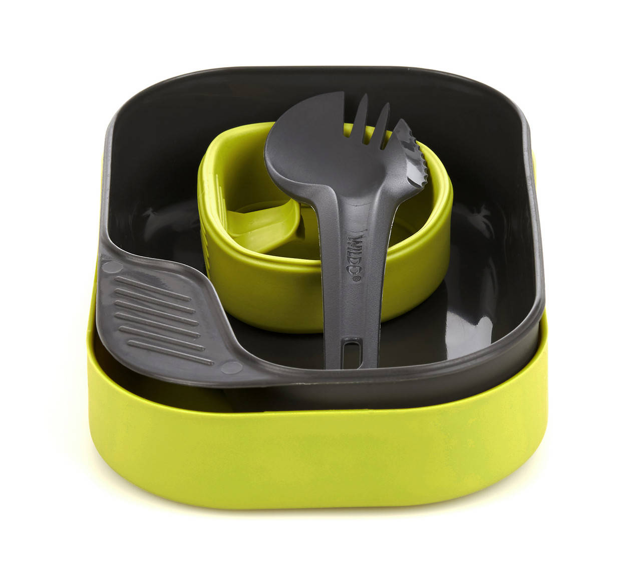 

Набір посуду Wildo Camp-A-Box Light (lime), Желтый