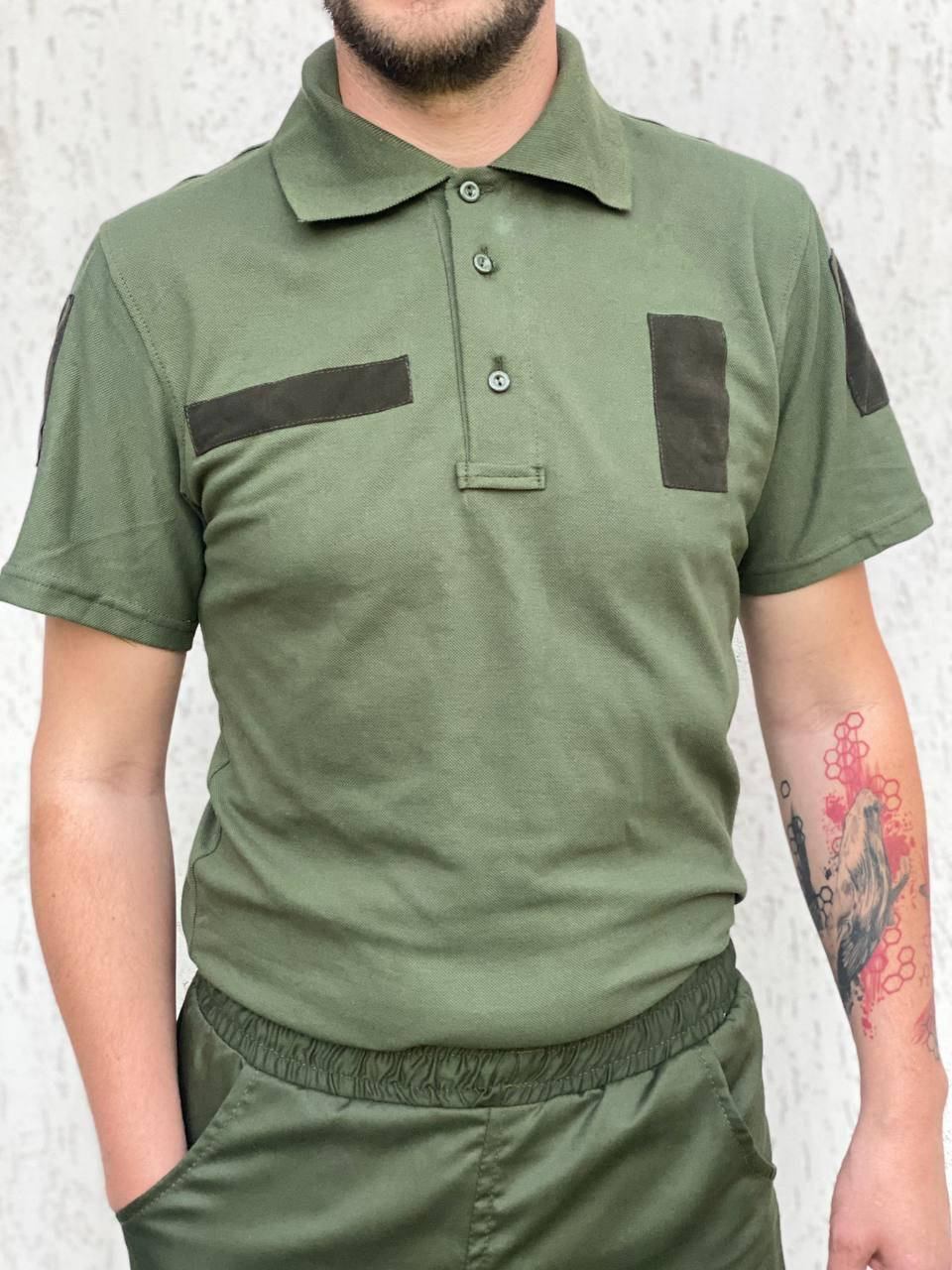 

Футболка ПОЛО тактическая камуфляжная всу мультикам