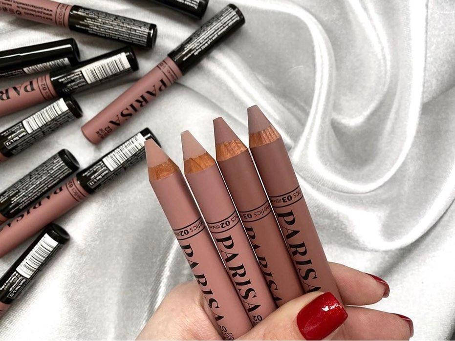 

Карандаш-помада для губ Parisa Cosmetics 3