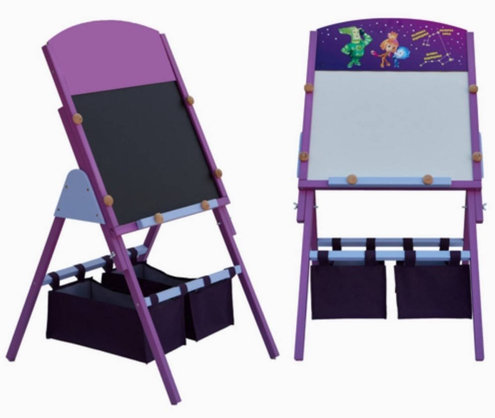 

Мольберт детский двусторонний "Мультик" Fixiki (608532908)