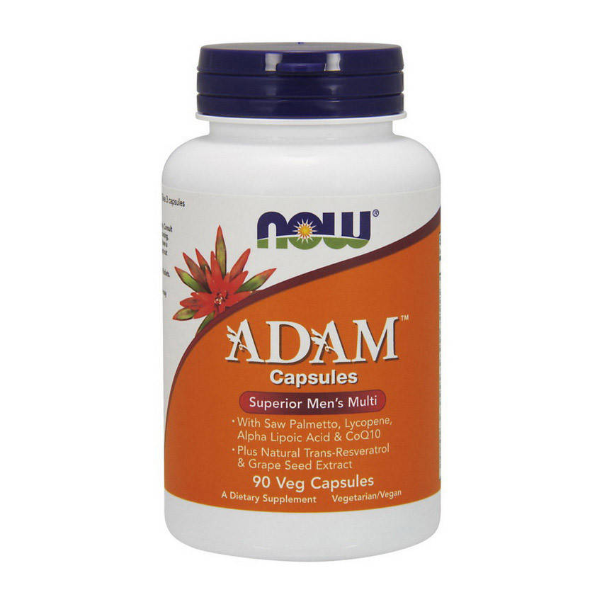 

Мужские витамины АДАМ Now Foods Adam 90 капсул