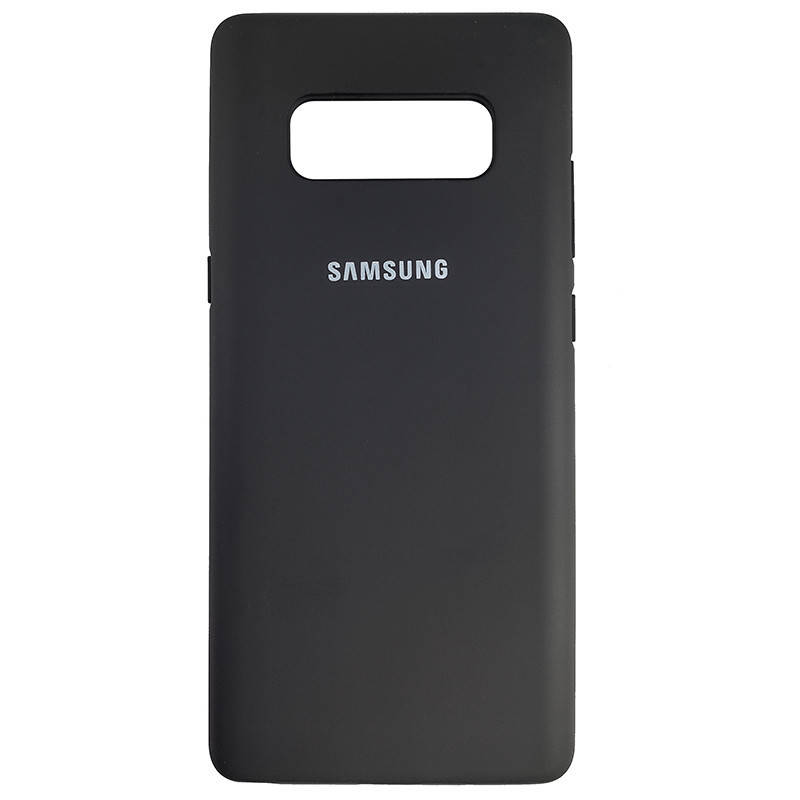 

Чехол Silicone Case for Samsung Note 8 Black, Черный