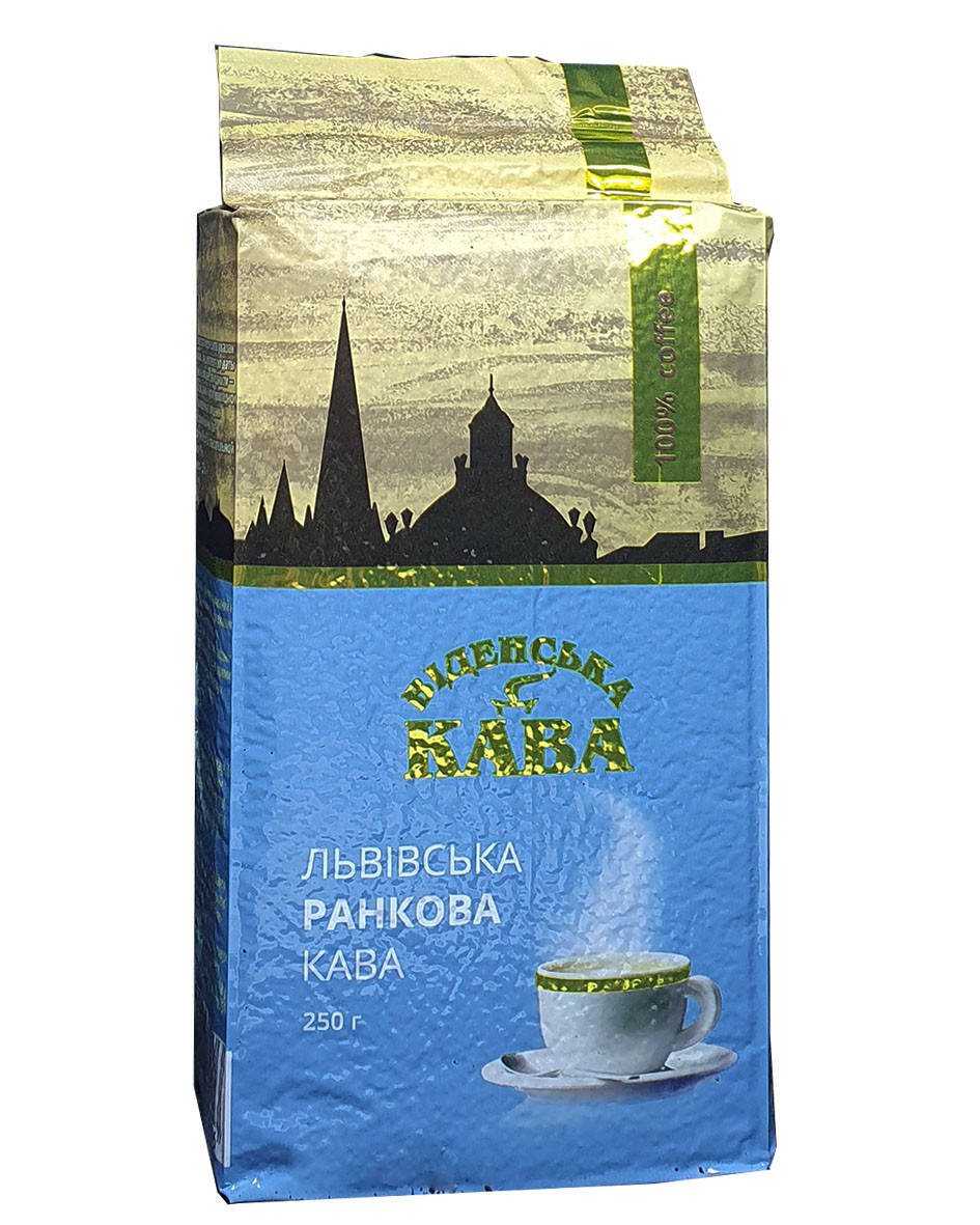 

Кофе молотый Віденська кава Ранкова 250 г (52280)