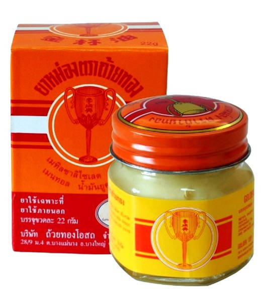 

Тайский бальзам Золотой кубок Golden Cup Balm 12 г