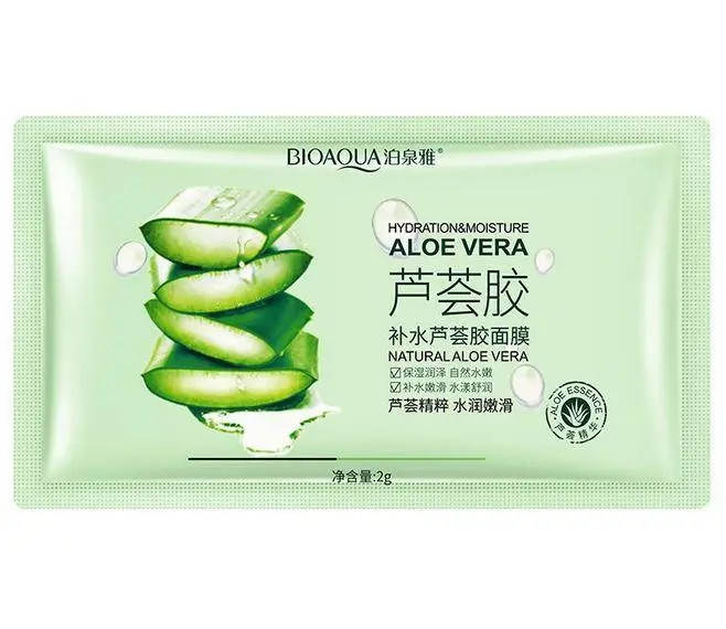 

Ночная несмываемая маска для лица Bioaqua Aloe Vera (2г)
