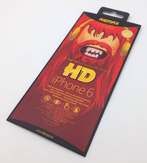 

Защитная пленка REMAX iPhone 6 Glossy Red, Красный