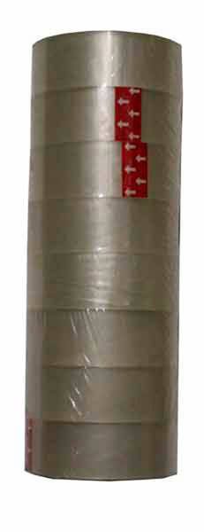 

Скотч прозрачный канцелярский 18ммх18м (8шт/уп), Коричневый