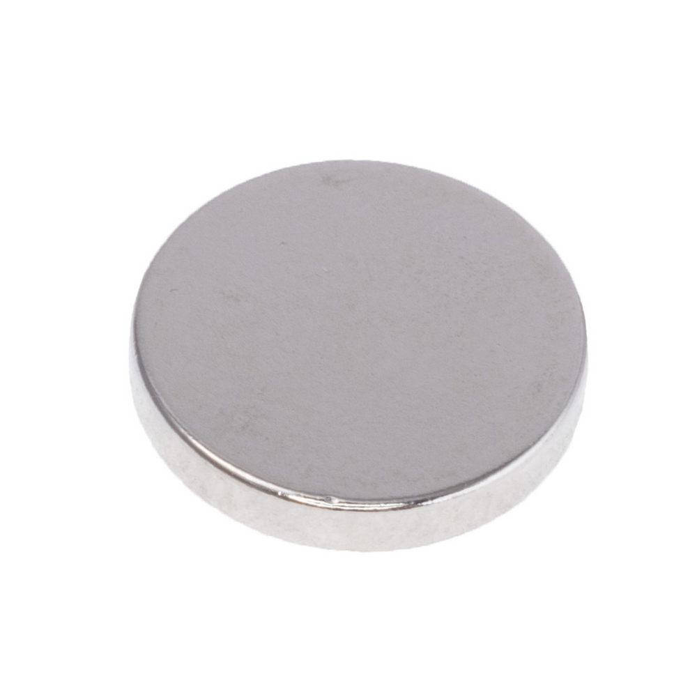 

Магнит NdFeB, диск/цилиндр D12 x 2 mm (N38), Ni+Cu+Ni (никель) HHII