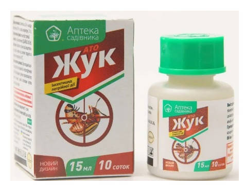 

Інсектицид АТОЛ ЖУК 15 мл, Укравіт ОРИГІНАЛ на 10 соток