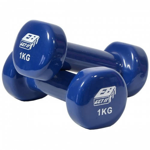 

Набор гантелей виниловых EB FIT 2x1 KG