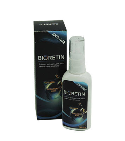 

Bioretin - Крем от морщин для лица, шеи, зоны декольте (Биоретин)