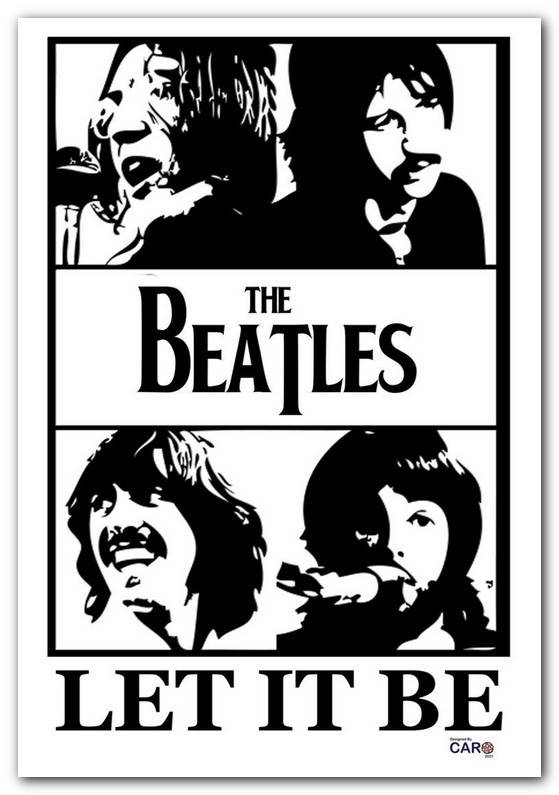 

Beatles - Let It Be постер
