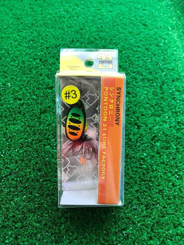 

Блесна вертушка Pontoon 21 SYNCHRONY #3.0 (6.6g) Цвет-4