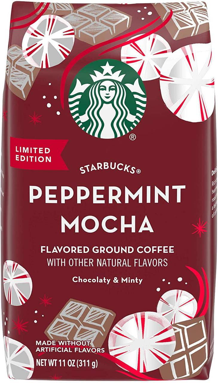 

Молотый кофе Starbucks Peppermint Mocha 311g