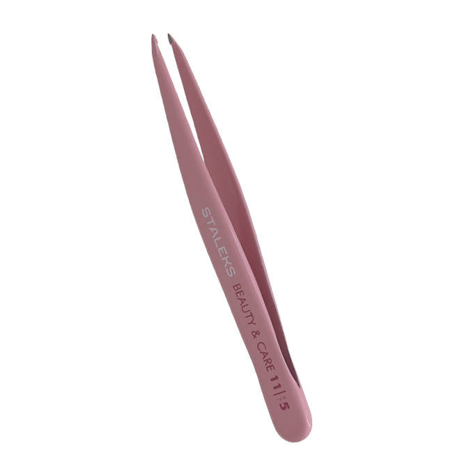 

Пинцет для бровей точечный Staleks Beauty&Care