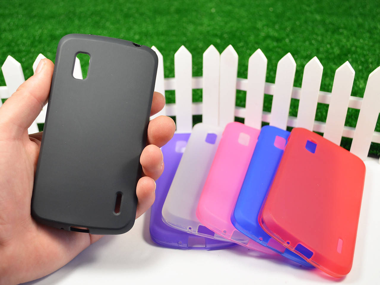 

Силиконовый TPU чехол для LG Nexus 4 e960