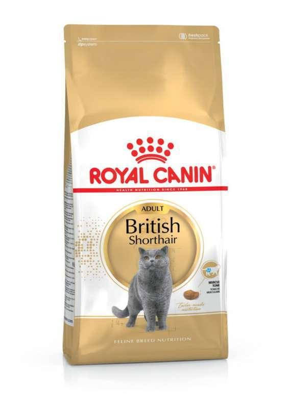 

Royal Canin British Shorthair Adult 34 - корм для британских кошек старше 12 месяцев, 2.0кг.
