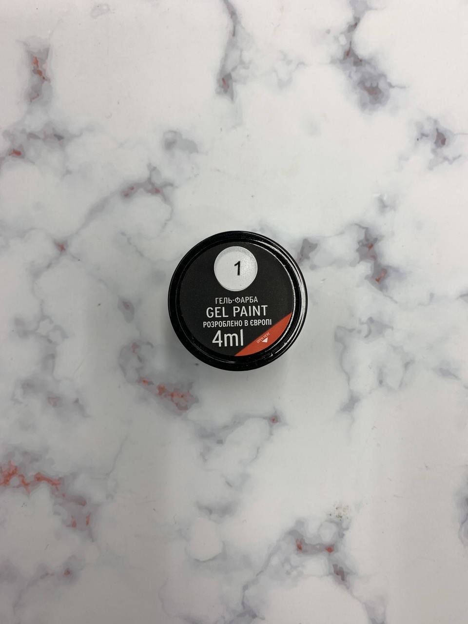 

Гель-краска Kodi Gel Paint №01, 4 мл, Белый