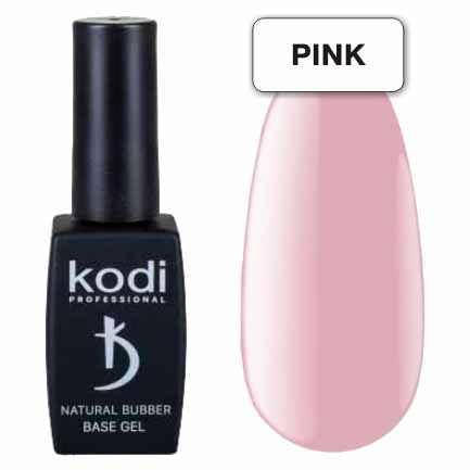 

Kodi Natural Rubber Base Pink Каучуковая основа для гель лаков Коди розовая 12 ml