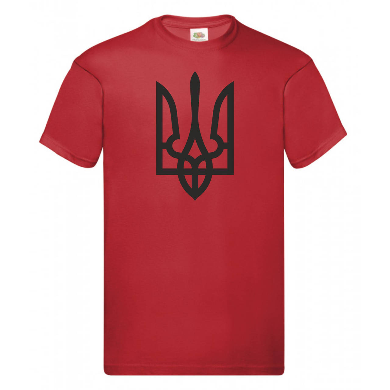 

Футболки з тризубом червона, M