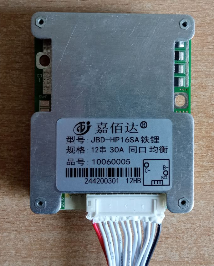 

BMS Контроллер (плата защиты) 12S LiFePO4 36V, 30A с Балансом