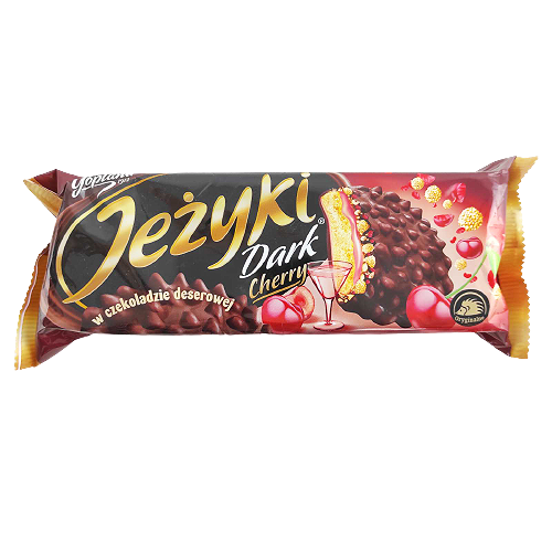 

Печиво Гоплана Їжак вишня Jezyki Goplana 140g 20шт/ящ (Код : 00-00004178)