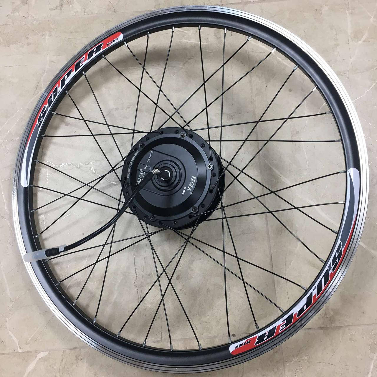 

Мотор MXUS XF15F 36v, 400w или 48v 500W переднее 28", 48В 500Вт