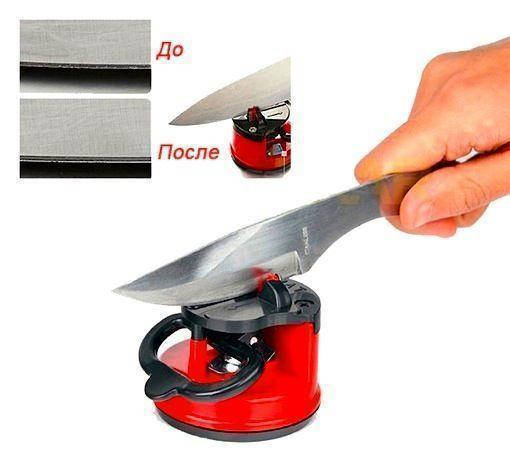 

Точилка для ножей Knife точилка для ножей ручная точилка ножей на присоске, одобренно