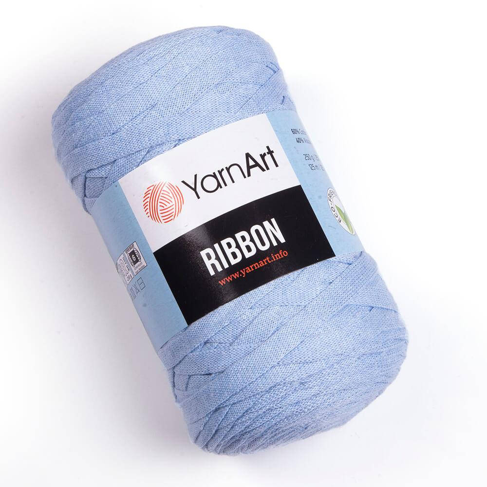 

Yarnart Ribbon №760 голубой