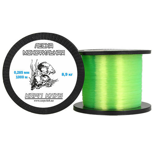 

Монофильная леска флуорисцентная Neon 0,36мм/14,5кг 1 000м, Зелёный