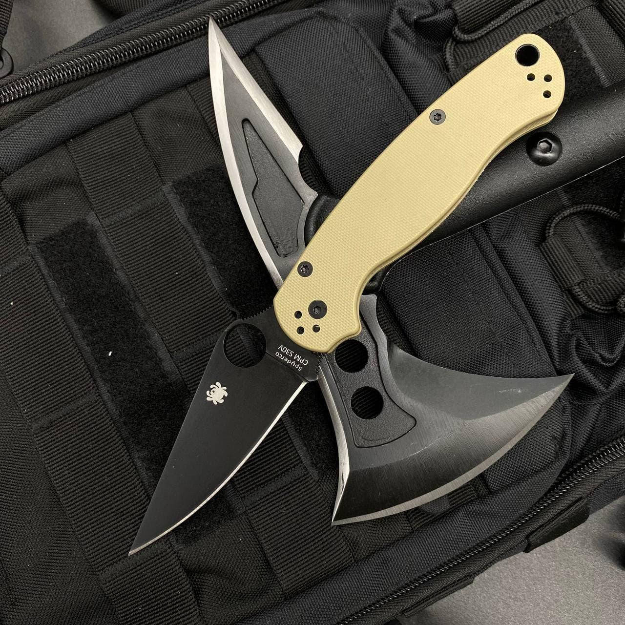 

Складной нож Spyderco Paramilitary, Бежевый