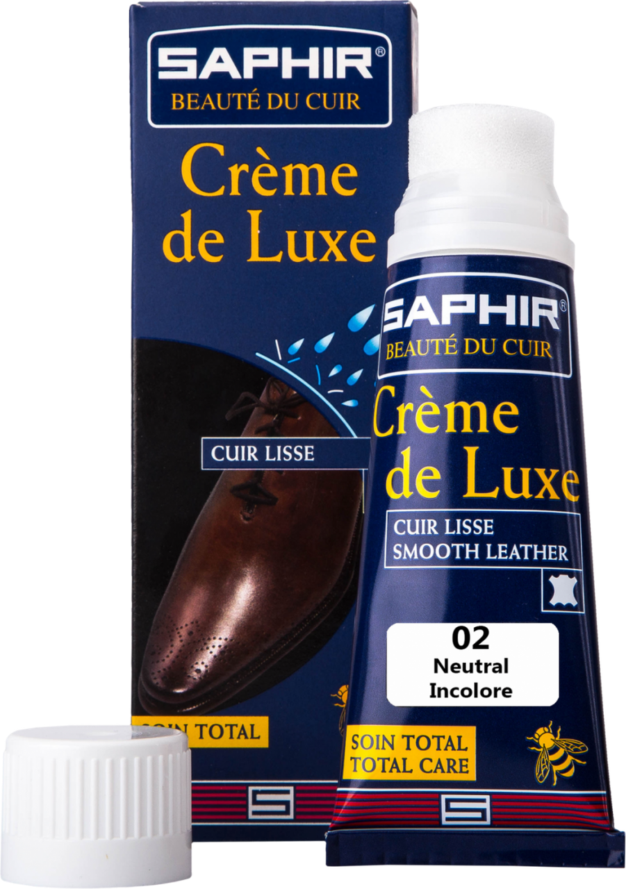 

Водоотталкивающий Крем Saphir Creme De Luxe цвет бесцветный (02) 75 мл