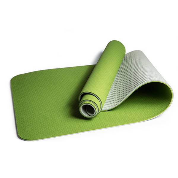 

Коврик для йоги и фитнеса TPE(ТПЭ) 6 мм 183 см (стяжки в комплекте)