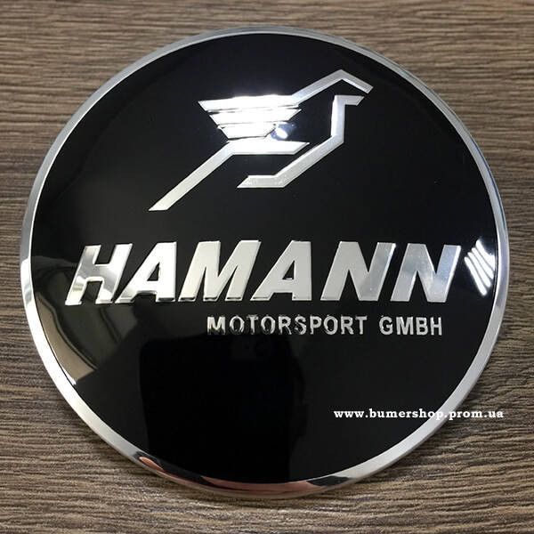 

Эмблема bmw hamann на капот / багажник бмв