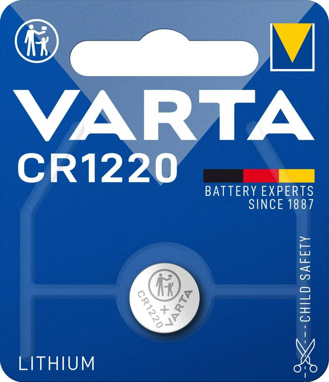 

Бат.диск. Varta CR1220 Lithium, 3V блистер 1шт