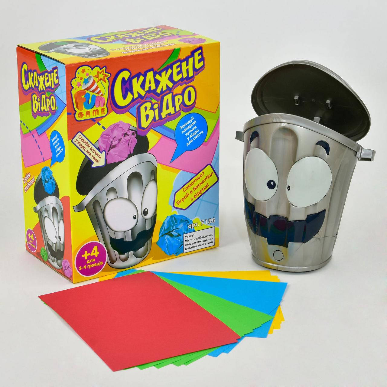 

Гр Игра "Скажене відро" 7188 (12) в коробке "FUN GAME" [Коробка]