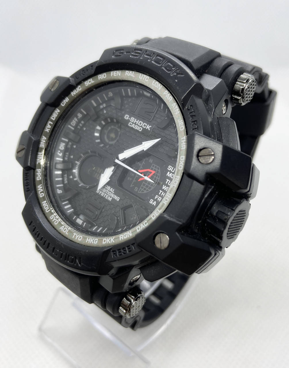 

Часы спортивные водостойкие армейские G-SHOCK Casio (Касио) Черные ( код: IBW846B )