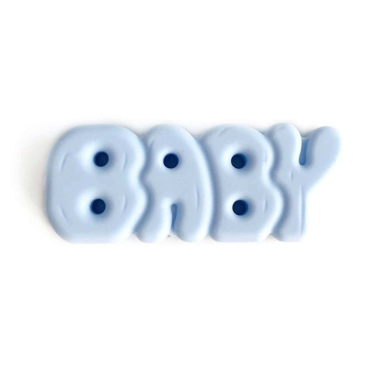 

Baby (беби блю) бусинка силиконовая