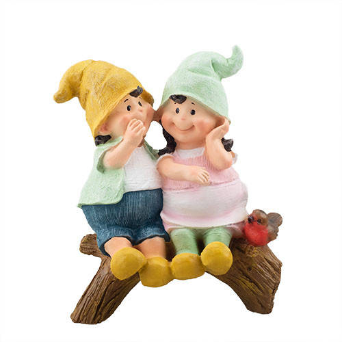 

Садовая фигура Детские секреты (полистоун) F0443(P)